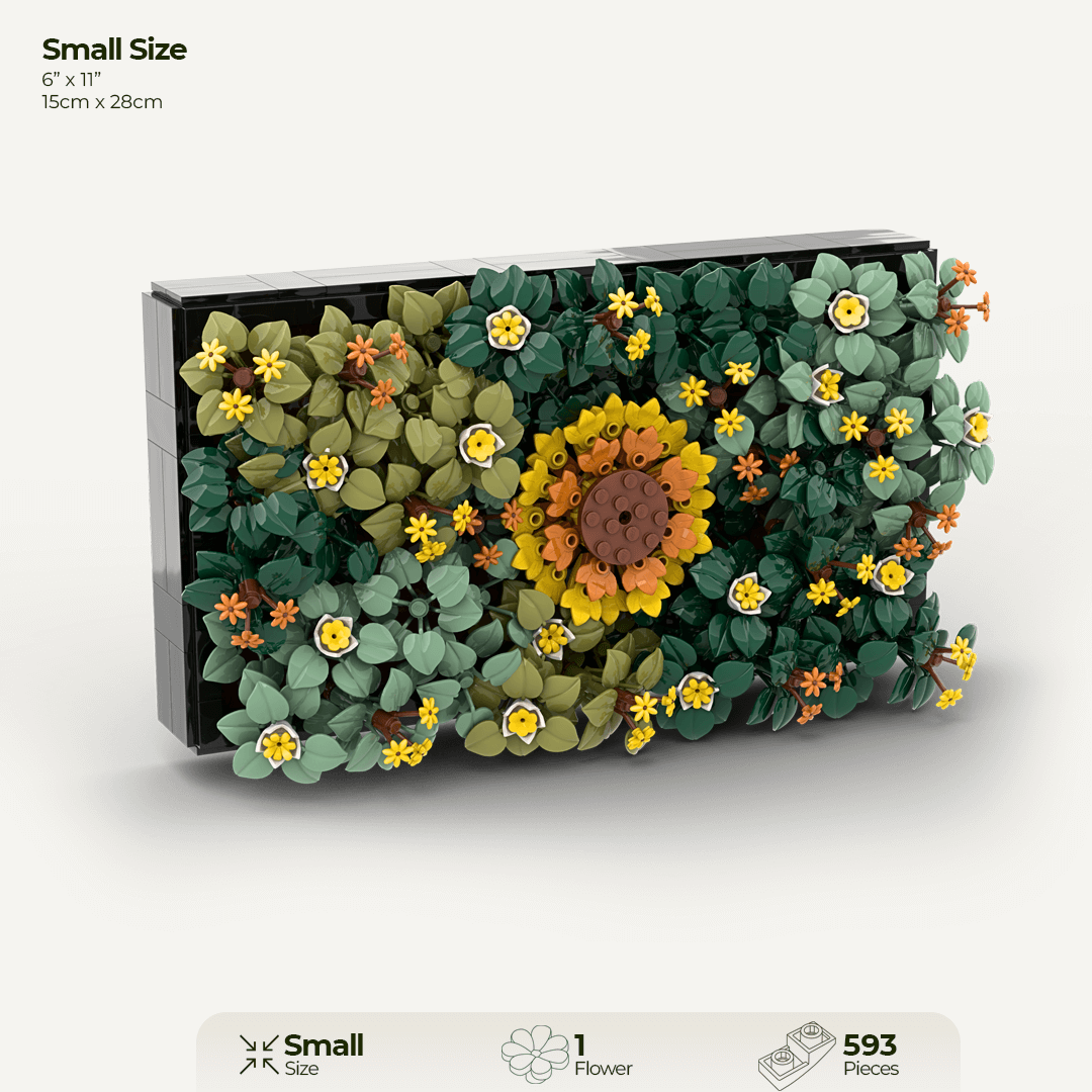 Sunflower Moss Garden
