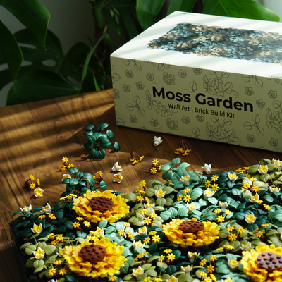 Sunflower Moss Garden